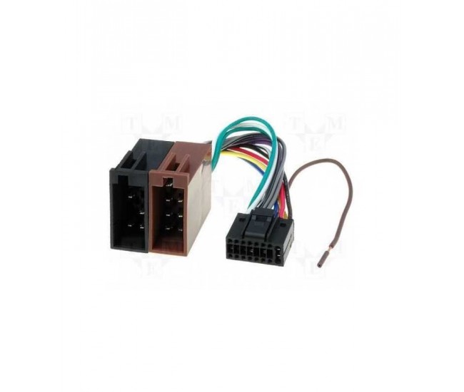 Cablu adaptor auto conector ISO la Kenwood 16 pini 4CarMedia