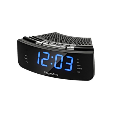 Radio cu ceas dual cu alarma Kruger&Matz