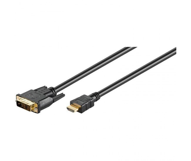 Cablu HDMI la DVI-D 18+1 2m Goobay