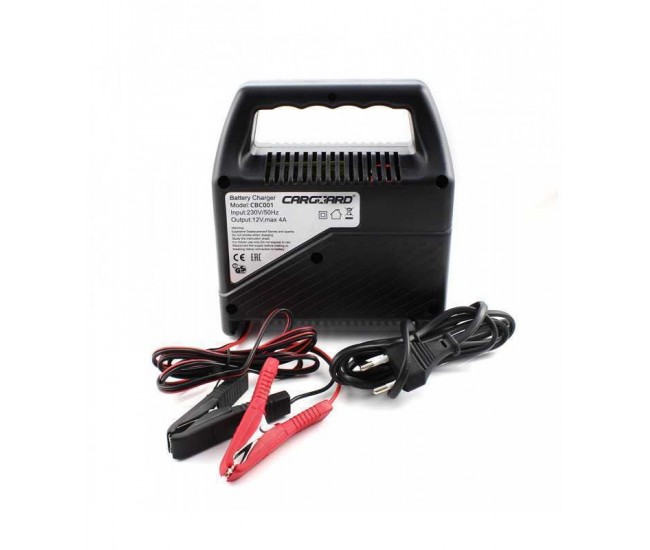 Incarcator baterie auto 12V 4A Redresor incarcare 1.2-75Ah Carguard