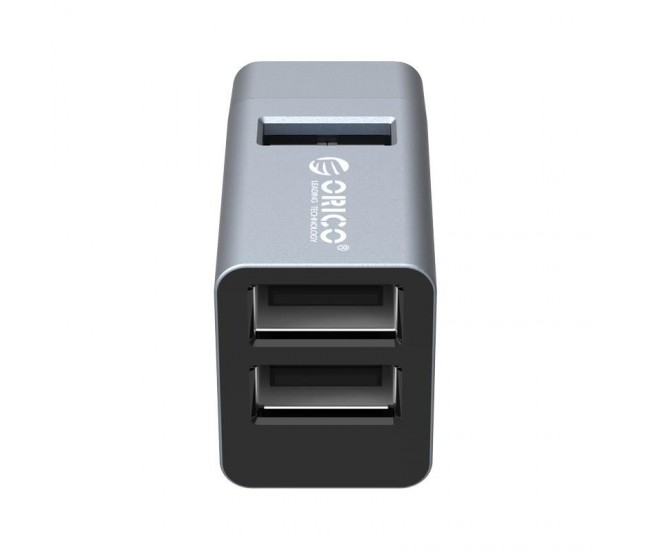 Hub USB Orico MINI-U32L Mini 3-in-1 gri