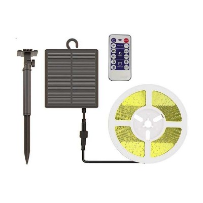 Kit banda LED 3000K incarcare solara IP67 V-tac SKU-23044