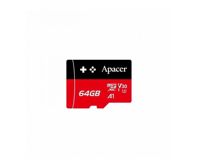 Card microSDXC UHS-I U3 V30 A1 Gaming Apacer 64GB R100 AP64GMCSX10U7-RAGC