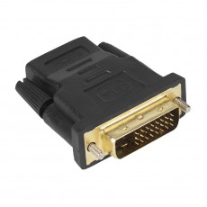 Adaptor DVI-D 24+1 dual link tata - HDMI V1.4 mama High Speed cu Ethernet Full HD aurit Cabletech