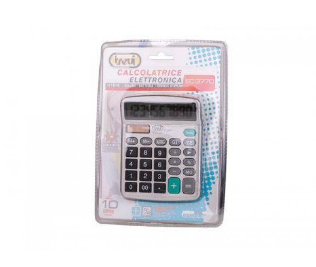 Calculator de birou EC 3770 10 digit baterie +solar Trevi