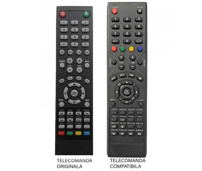 Telecomanda compatibila TV Legend EE-T24 IR 1175 (408-1)