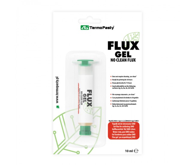 Gel Flux 10ml dezoxidant cu colofoniu pentru SMT AG TermoPasty