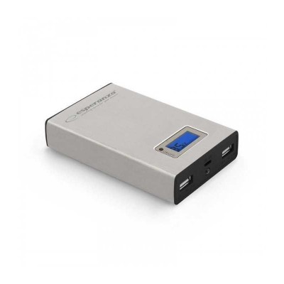 Power Bank KINETIK 8400mAh ESPERANZA 126x72x23mm 1x micro USB 2x USB