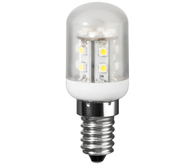 Bec cu LEDuri E14 1.2W 5500K alb rece frigider lampa Goobay