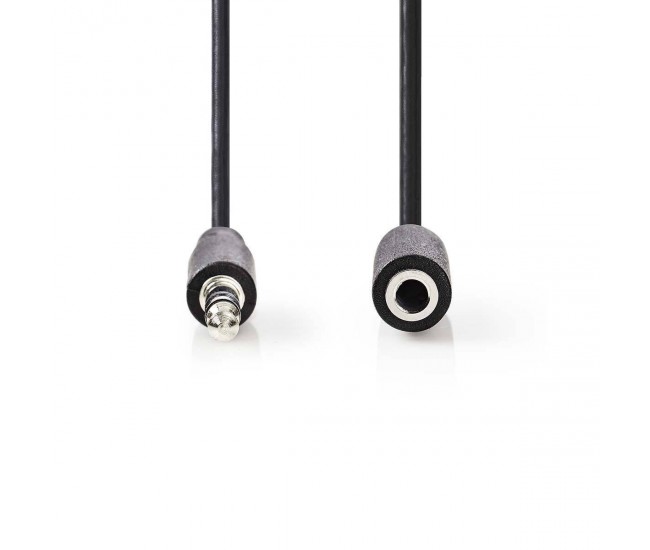 Cablu prelungitor audio Stereo Jack 3.5 mm tata - 3.5 mm mama 3m Nedis