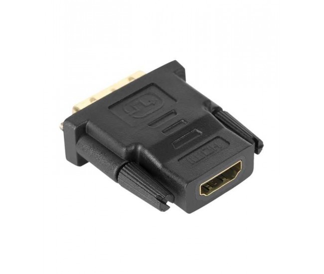 Adaptor DVI-D 24+1 dual link tata - HDMI V1.4 mama High Speed cu Ethernet Full HD aurit Cabletech