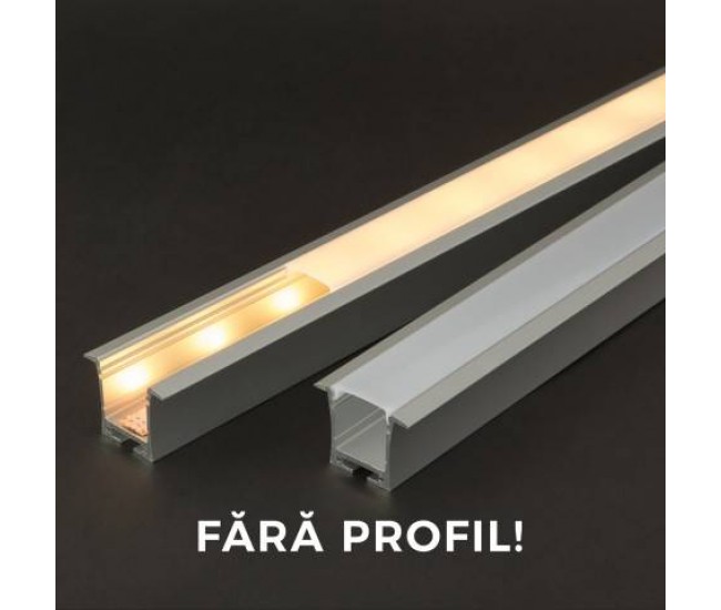 Ecran opal pentru profil LED 1m PHENOM