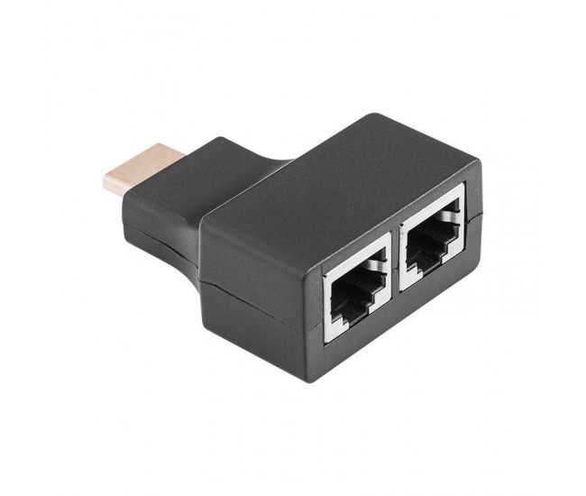 Adaptor Extender HDMI - 2x RJ45 mama