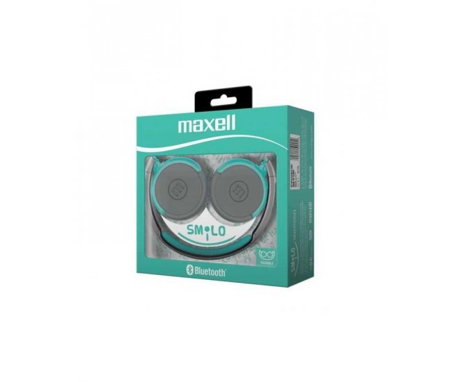 Casti bluetooth Smilo verzi Maxell