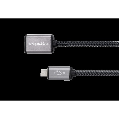 Prelungitor USB la micro USB 0.2m Profesional Kruger&Matz