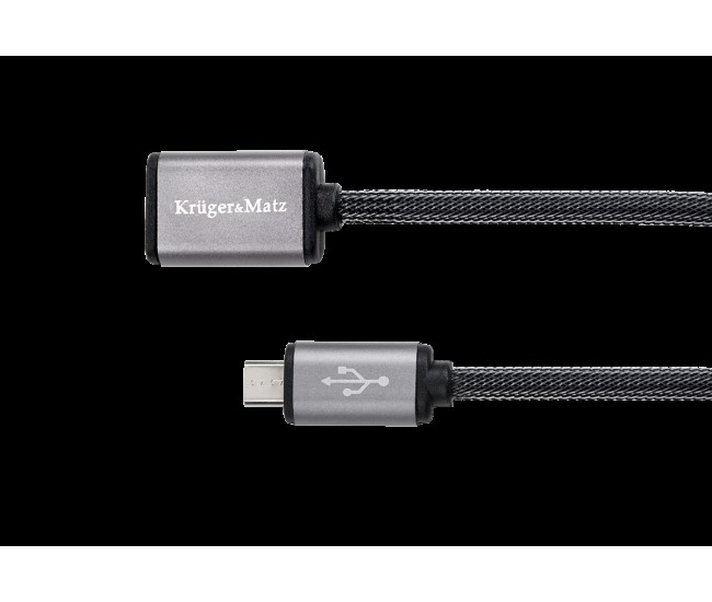 Prelungitor USB la micro USB 0.2m Profesional Kruger&Matz