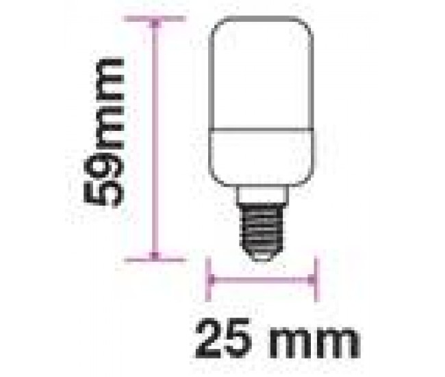 Bec LED E14 ST26 2W 4000K alb neutru V-Tac cu chip SAMSUNG