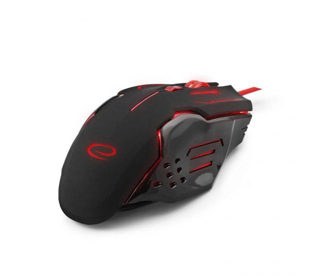 Mouse optic USB gaming 800-12400 DPI 6 butoane rosu ESPERANZA