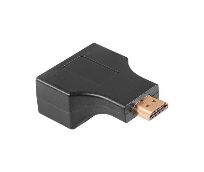 Adaptor Extender HDMI - 2x RJ45 mama