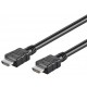 Cablu HDMI v1.4 cu ethernet tata - HDMI tata 15m 4K Ultra HD 30Hz 2160p ARC Goobay