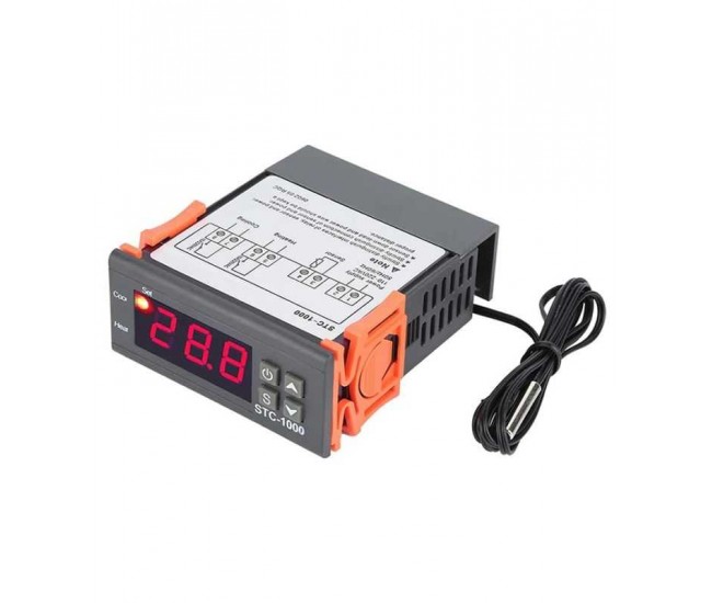 Regulator de temperatura termostst cu senzor NTC STC-1000 230V EUROKOMP