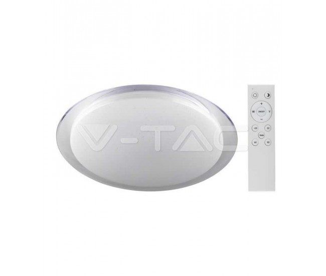 Aplica LED 40W 3IN1 dimabil cu telecomanda 2800lm IP20 V-TAC SKU-14741