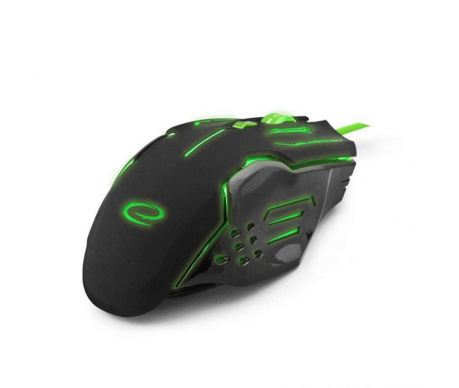 Mouse optic USB gaming 800-2400DPI 6 butoane verde ESPERANZA