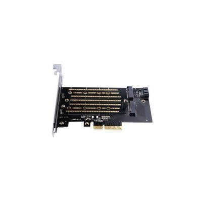 Adaptor PCI-Express - 2x M.2 NVME Orico PDM2 SSD-uri compatibile 2230/2242/2260/2280 PCI-E Channel NVME Protocol M.2/SATA M.2