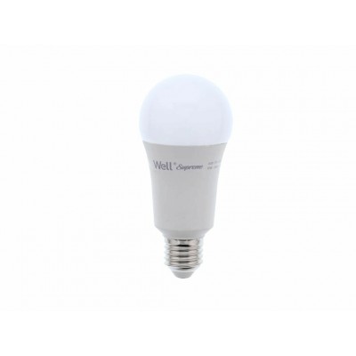 Bec LED A60 E27 15W 1450lm 230V lumina rece 6500K Supreme Well LEDLC-A6015E27-15-WL