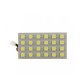 Placa cu LED SMD 65x35 mm 12V SMD5050 3W lumina alba 480lm inclus adaptoare W5W C5W BA9S CarGuard