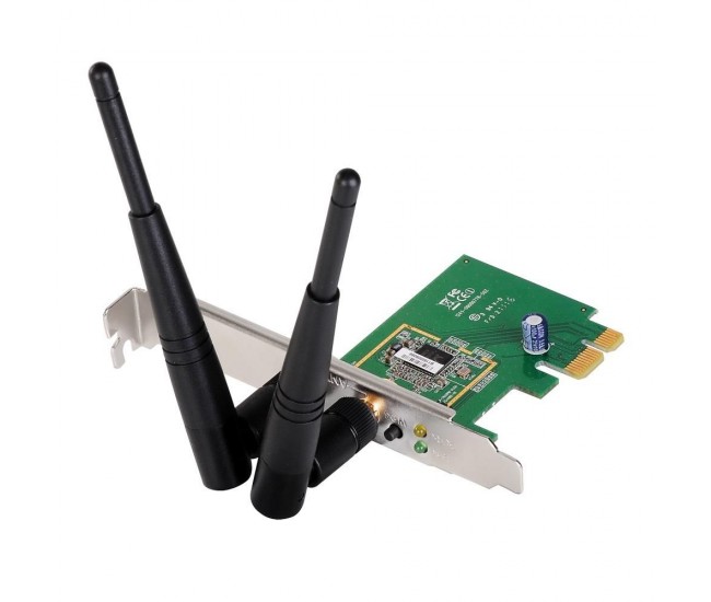 Placa de retea PCI Express Wireless N300 2 antene 3dBi EW-7612PIn V2 Edimax