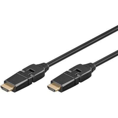 Cablu Hdmi 360 grade 2m 2.0v Ethernet 3D Goobay