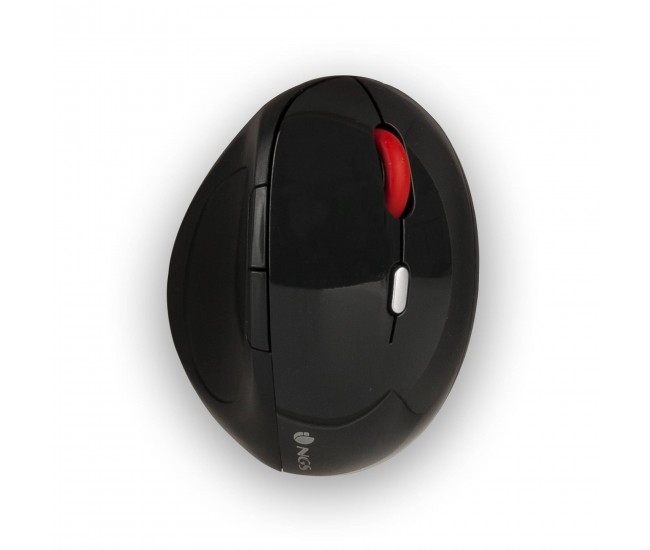 Mouse fara fir 2.4GHz EvoErgo negru NGS ERGONOMIC WIRELESS MOUSE EVO ERGO