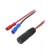 Conexiune adaptor 5.5x2.1mm mama - iesire conectori 4.8mm 0.3m CELLEVIA POWER CABLE-2/CL