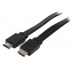 Cablu HDMI tata - HDMI tata plat 2m 4K High Speed cu Ethernet Valueline