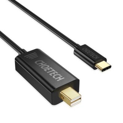 Cablu USB Type C - Mini Displayport Choetech XCM-1501 1.5m negru