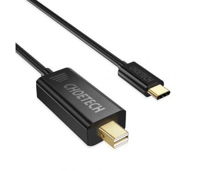 Cablu USB Type C - Mini Displayport Choetech XCM-1501 1.5m negru