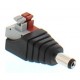 Mufa alimentare tata DC 2.1x5.5mm bloc terminal clip cleme pt CCTV