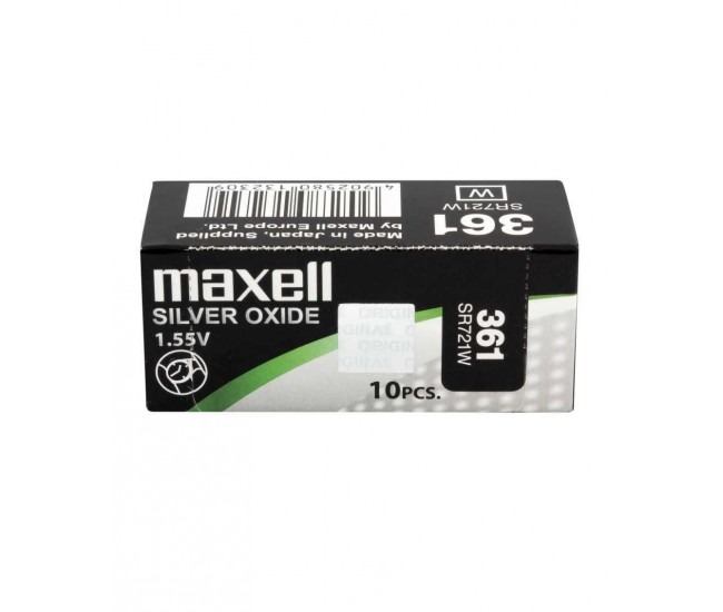 Baterie ceas Maxell SR721W V361 SR58 1.55V oxid de argint 1buc