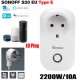 Priza SMART WiFi SOCKET 90-250V 10A SONOFF S20