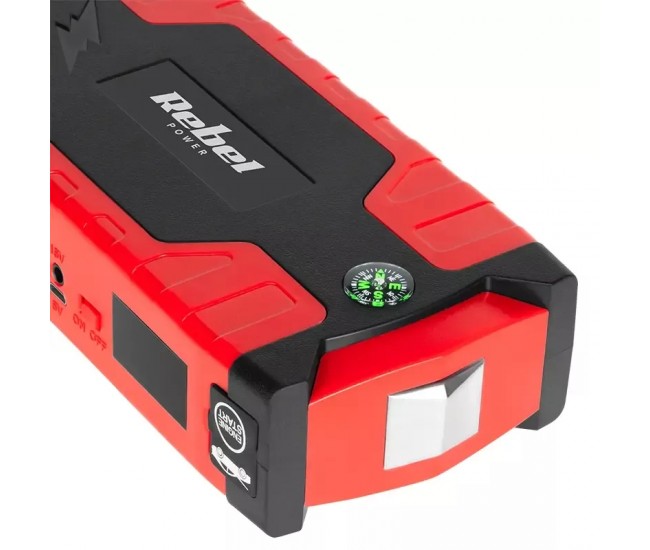 Jump Starter 10000mAh Rebel + Power Bank si Compresor auto URZ0967