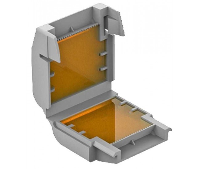 WAGO GELBOX 3 poli derivatie cabluri pentru conectori seriile 221/ 2273 max. 4mm2 IPX8 gri 207-1331