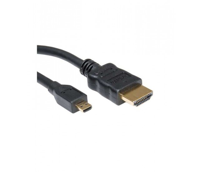 Cablu micro HDMI - HDMI 5m 1080p 1.4V contacte aurite