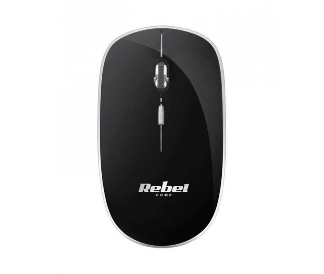 Mouse wireless 800/1200/1600dpi USB 2.4 GHz Plug and Play WM200 REBEL