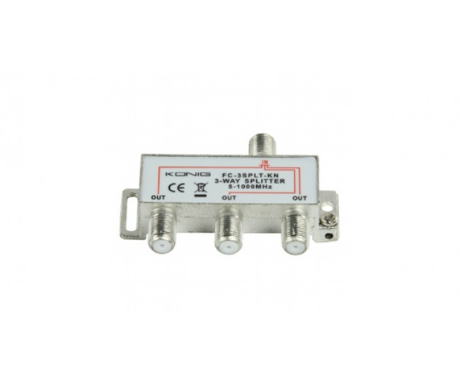 Distribuitor semnal TV 3 cai 5-1000Mhz Konig splitter