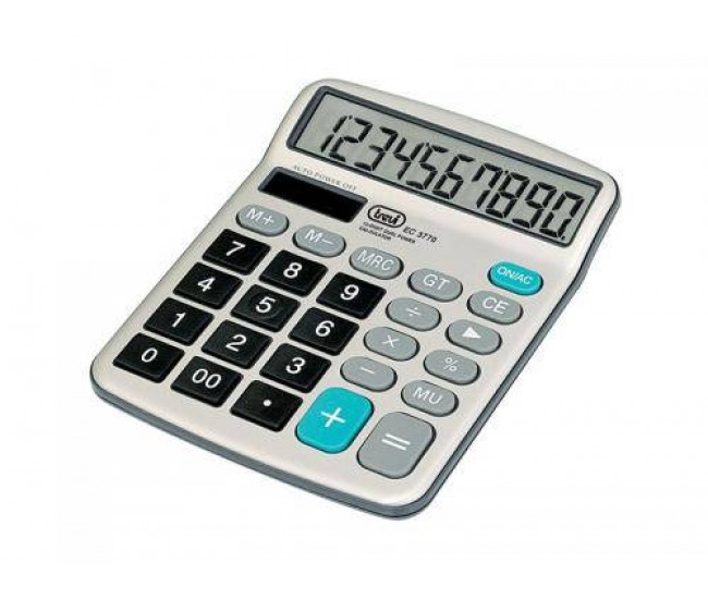 Calculator de birou EC 3770 10 digit baterie +solar Trevi