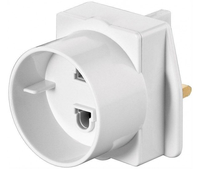 Adaptor iec 320 C13 schuko la UK Anglia Goobay