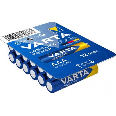 Set baterii alcaline R3 (AAA) 12buc/blister Longlife Power Varta 4903/12B