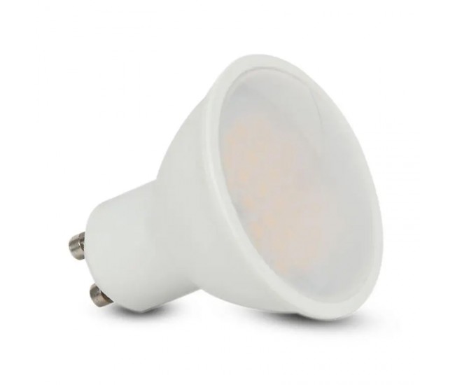 Bec SPOT LED GU10 4.5W 4000K alb neutru cip SAMSUNG V-TAC