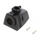 Adaptor aplicat 1x soclu bricheta auto negru SCI A13-142HS